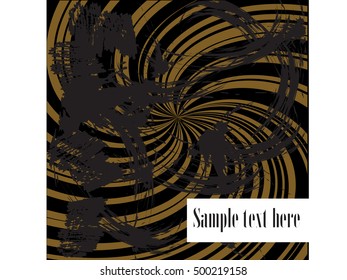 Abstract business card template Vector