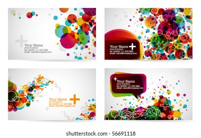 abstract business card templates 2