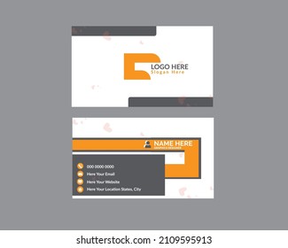  Abstract business card vector design