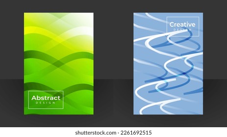 Resumen de diseño vectorial de tarjetas de visita