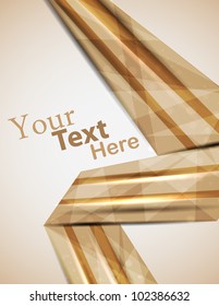 abstract business card. vector illustration