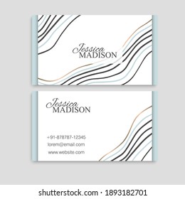 Abstract business cards template vector illustration