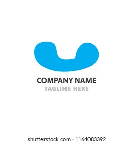 Abstract business company logo. Corporate identity design element.  Logotype idea vector eps10