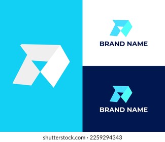 Abstract business company logo design