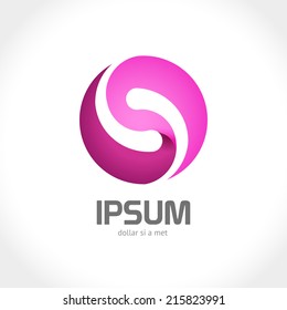 Abstract business concept icon