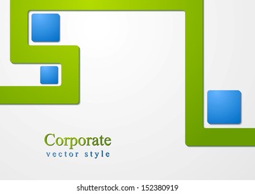 Resumen del diseño corporativo. Ilustración vectorial eps 10