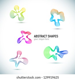 Abstract Business Design elements set for print and web. vector