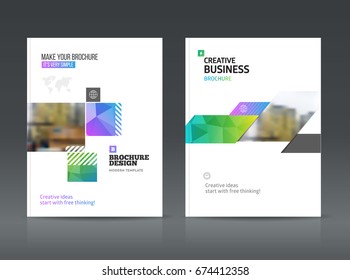 Abstract business Flyer. 