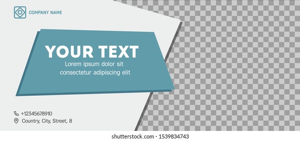 Abstract business flyer banner website 