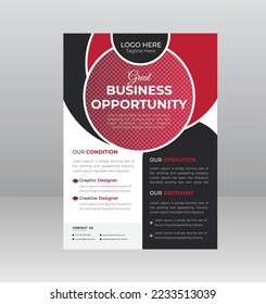 Abstract Business flyer, Brochure design, cover modern layout, annual report, proposal, poster in colorful A4 for multipurpose