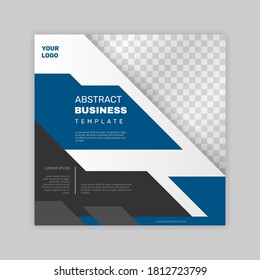 Resumen de la plantilla de volante de negocios. - Vector.
