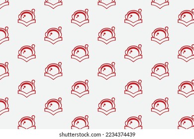 Resumen de diseño de patrones de iconos de negocios y arte de plantillas de fondo