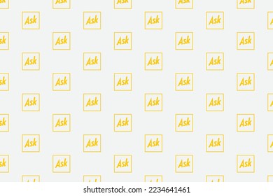 Abstract Business icon pattern design and symbol art