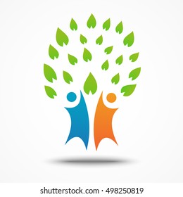 Abstract business icon and symbol