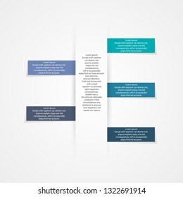 Abstract business infigraphic background