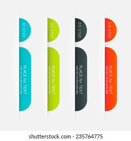 Abstract business info graphics template with icons. Vector illustration. can be used for workflow layout, diagram, number options, step up options, web design.