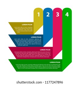 Abstract business infographic image. Vector illustration design