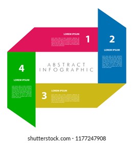 Abstract business infographic image. Vector illustration design