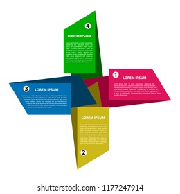 Abstract business infographic image. Vector illustration design