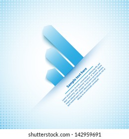 Abstract business infographics template. Vector illustration for your business presentation 