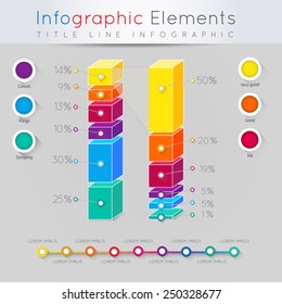 Abstract business info-graphics. For web and mobile applications, illustration template for design, presentation, work-flow layout, diagram, number options, step up options, banners.