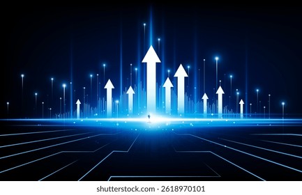 Abstract business of Key Door city open Light background Hitech communication concept innovation background vector design. 