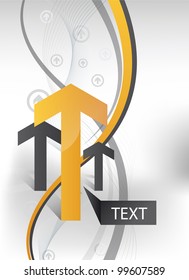 an abstract business layout for design