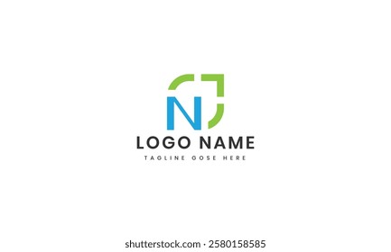 abstract business leaf n logo design element