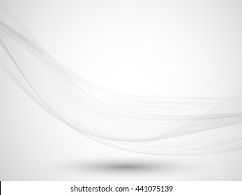 abstract business line wire wave vector whit background