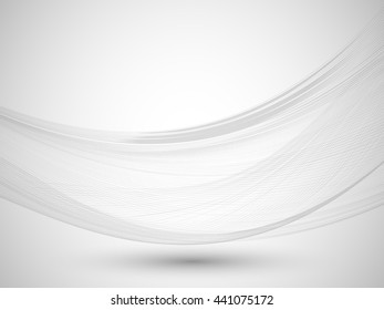 abstract business line wire wave vector whit background