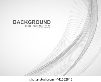 abstract business line wire wave vector whit background.