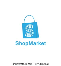 Abstract business logo concept initial letter S vector eps 10
