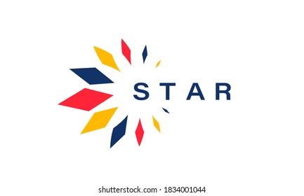Abstract business logo. Corporate identity design elements. Network connect, integrate, grow concepts. Science technology, health and medical, market logotype. Color Vector brand icons. 3d logo