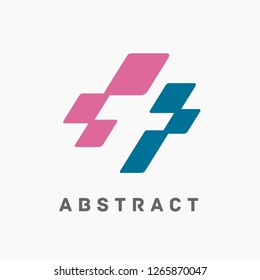 Abstract business logo design