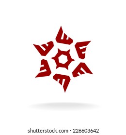 Abstract business logo design template.