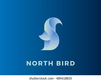 Abstract business logo design template, emblem template editable for your design.