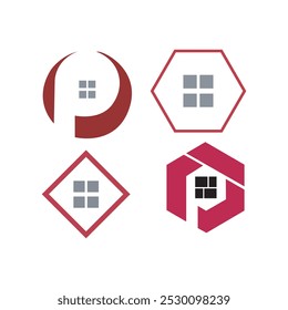 Ilustración Abstractas del Arte vectorial del diseño del logotipo del negocio