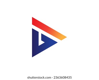 Abstract business logo icon design template with arrow. arrow logo design vector
