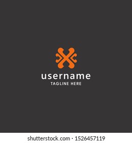 abstract business logo modern, creative 