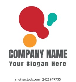 Abstract business logo set. Corporate identity design elements. Network connect, integrate, grow concepts. Science technology, health and medical, market logotype collection.geometric abstract logos. 