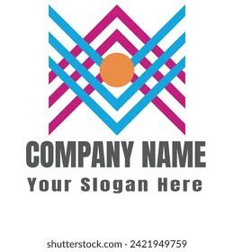 Abstract business logo set. Corporate identity design elements. Network connect, integrate, grow concepts. Science technology, health and medical, market logotype collection.geometric abstract logos. 