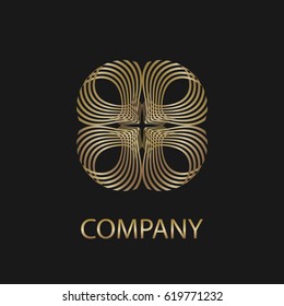 Abstract business logo. Universal creative symbol. Logo design vector template. 