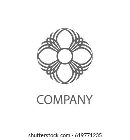 Abstract business logo. Universal creative symbol. Logo design vector template.