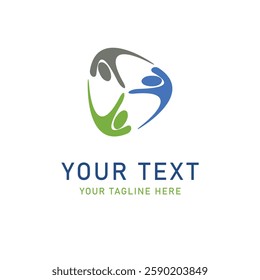 abstract business logo vector design