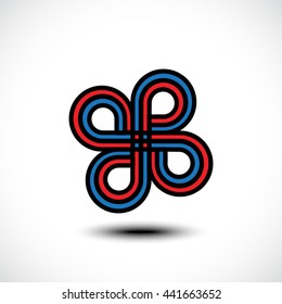 Abstract business logo. Vector illustration