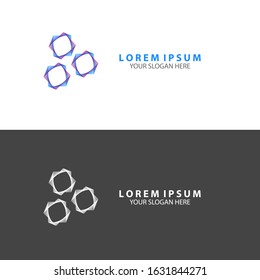  Abstract business logotype. Universal elegant vector sign design. symbol for corporate business identity.
