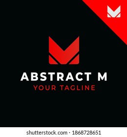 Abstract Business M Logo Concept