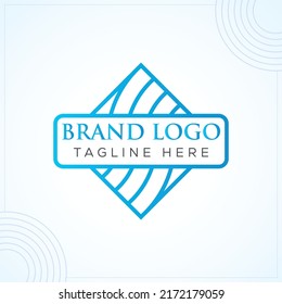 Abstract Business modern creative premium logo design vector template