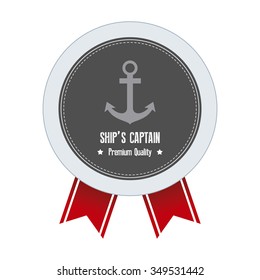 Abstract business object label on a white background