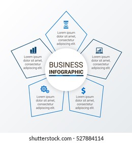 Abstract business options banner. Vector illustration. can be used for workflow layout, diagram, number options, step up options, web design, infographics.